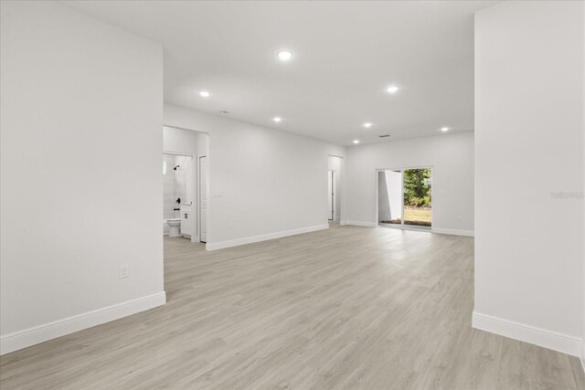 17445 SW 41st Cir, Ocala, FL 34473 - empty room featuring recessed lighting and light wood-style floors