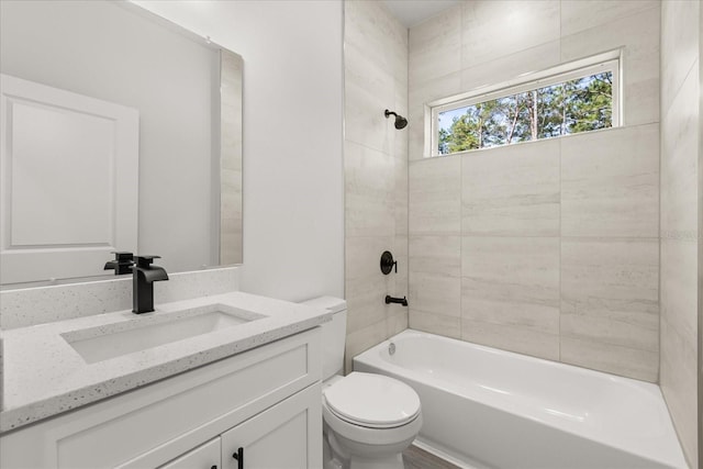 17445 SW 41st Cir, Ocala, FL 34473 - bathroom with vanity and shower / bathtub combination