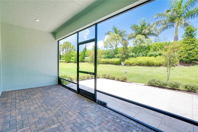 11687 SW Viridian Blvd, Port St Lucie, FL 34987 - view of unfurnished sunroom