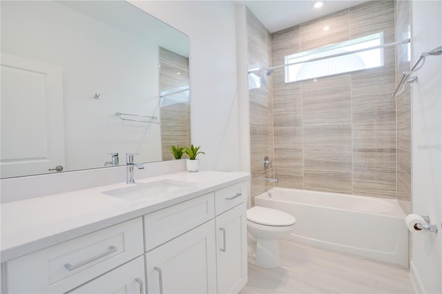 11687 SW Viridian Blvd, Port St Lucie, FL 34987 - full bathroom with vanity and washtub / shower combination
