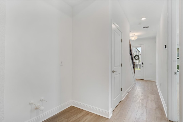 8484 Sperry St, Orlando, FL 32827 - corridor featuring light wood-style flooring and recessed lighting
