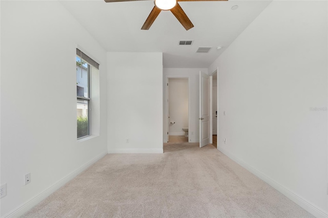 8484 Sperry St, Orlando, FL 32827 - spare room featuring ceiling fan and light carpet