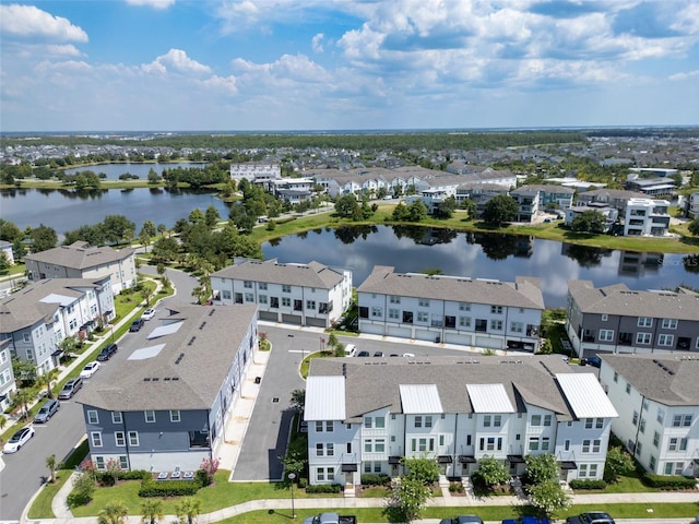 8484 Sperry St, Orlando, FL 32827 - aerial perspective of suburban area with a large body of water