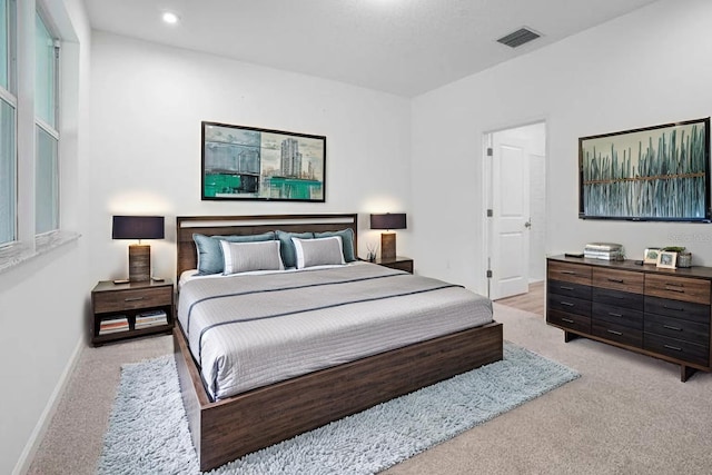 11695 SW Viridian Blvd, Port St Lucie, FL 34987 - bedroom featuring light carpet and recessed lighting