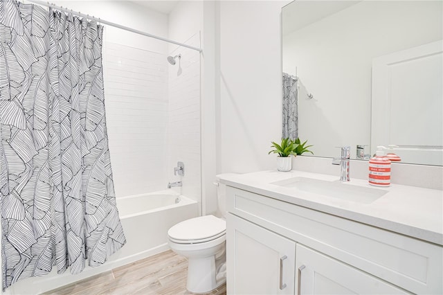 11695 SW Viridian Blvd, Port St Lucie, FL 34987 - full bath featuring vanity, shower / tub combo, and wood finished floors