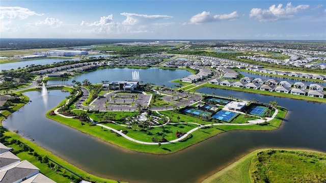 11695 SW Viridian Blvd, Port St Lucie, FL 34987 - aerial view of residential area featuring a large body of water