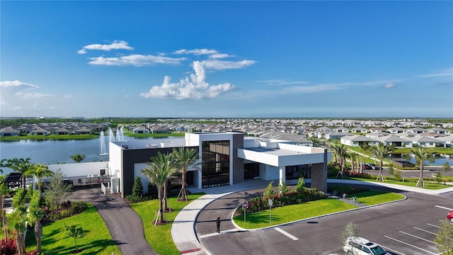 11695 SW Viridian Blvd, Port St Lucie, FL 34987 - aerial view of residential area with a large body of water