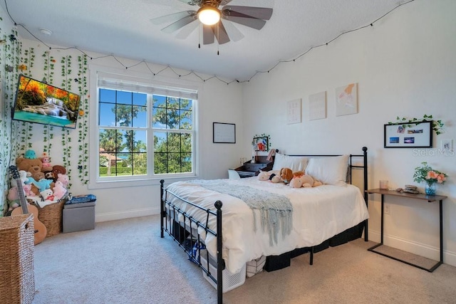 15787 Tangerine Dream Ct, Winter Garden, FL 34787 - bedroom with carpet flooring and ceiling fan