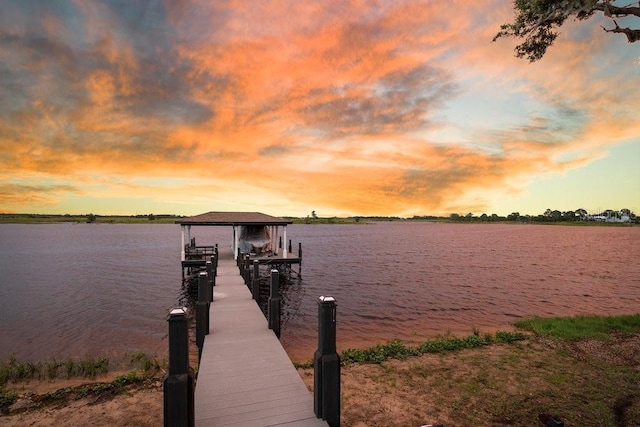 15787 Tangerine Dream Ct, Winter Garden, FL 34787 - dock area with boat lift and a water view