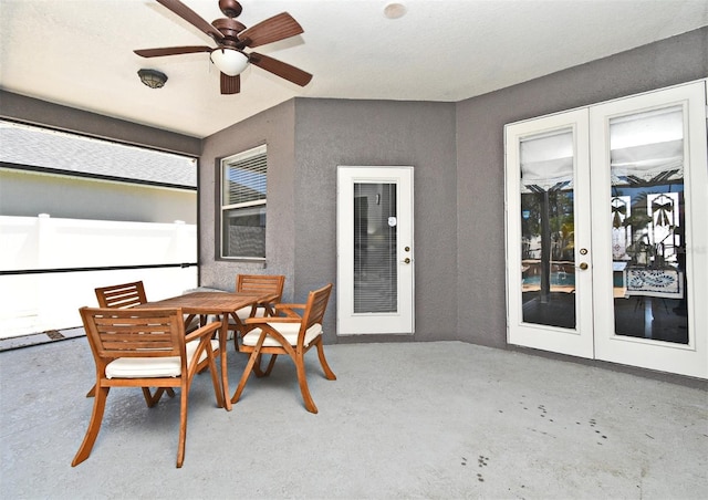 436 Skyview Pl, Chuluota, FL 32766 - sunroom / solarium with french doors
