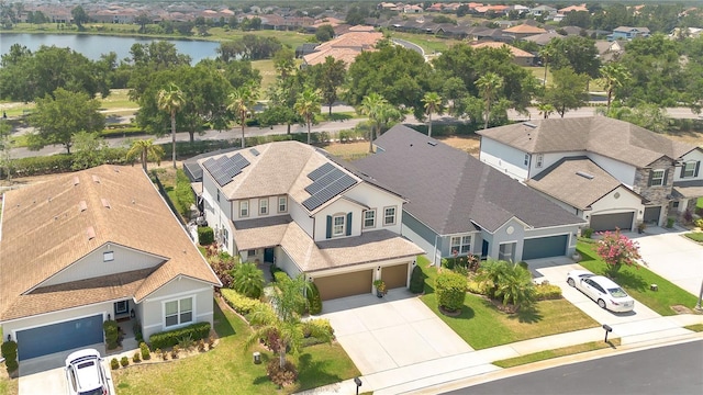 561 Gunston Ct, Davenport, FL 33837 - aerial perspective of suburban area with a nearby body of water