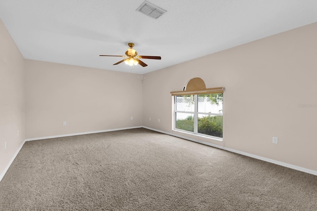 16053 Wilkinson Dr, Clermont, FL 34714 - carpeted spare room featuring a ceiling fan and baseboards