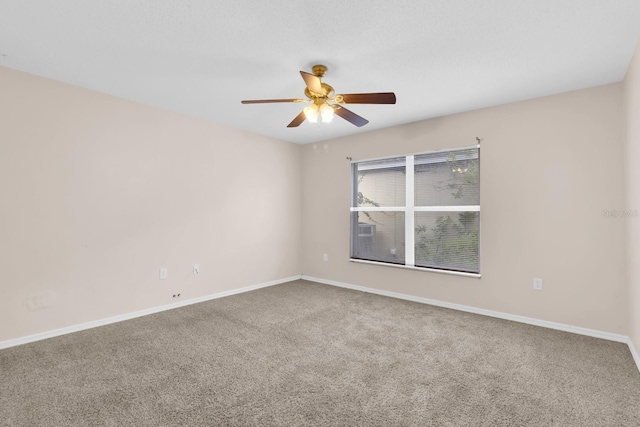 16053 Wilkinson Dr, Clermont, FL 34714 - empty room with ceiling fan and carpet flooring