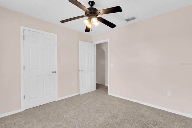 16053 Wilkinson Dr, Clermont, FL 34714 - unfurnished bedroom featuring carpet and ceiling fan