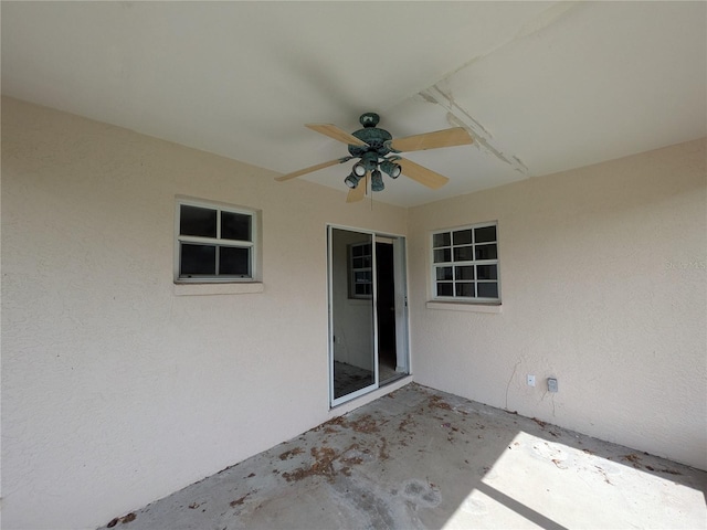 1140 Belmar Ave, Port Charlotte, FL 33948 - view of patio / terrace with a ceiling fan