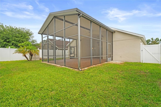 9003 Pecky Cypress Way, Orlando, FL 32836 - rear view of house featuring a fenced backyard and a gate
