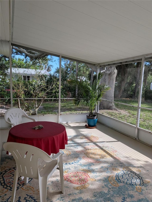417 Shore Rd, Nokomis, FL 34275 - view of sunroom