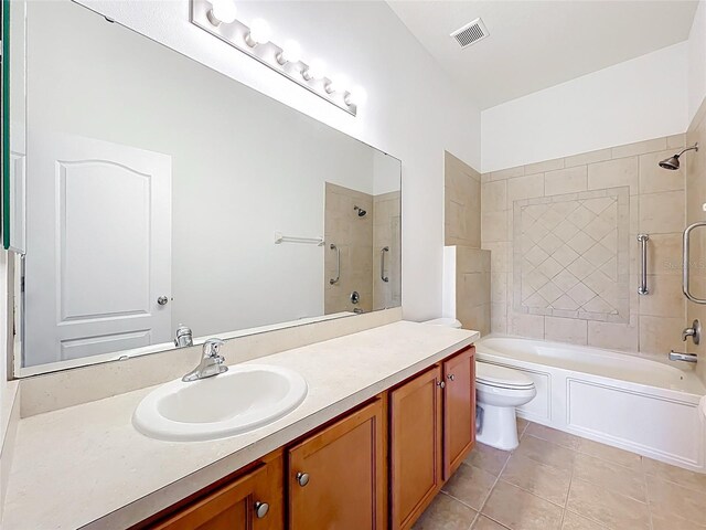 2092 Switch Grass Cir, Ocoee, FL 34761 - full bath with vanity, tile patterned flooring, and bathing tub / shower combination