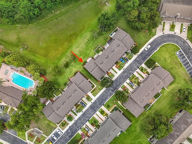 2092 Switch Grass Cir, Ocoee, FL 34761 - aerial view of a pool area