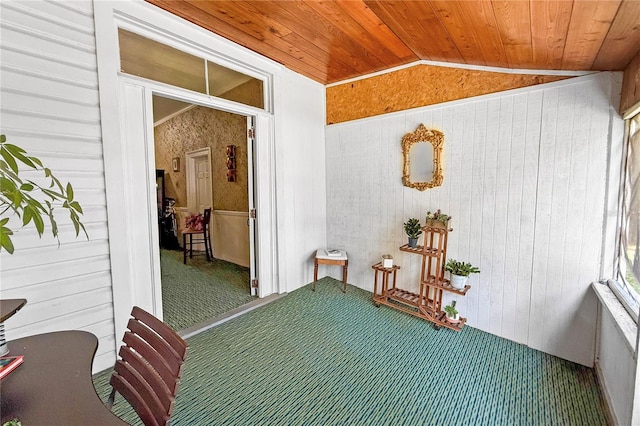 430 W Minnehaha Ave, Clermont, FL 34711 - sunroom / solarium featuring lofted ceiling