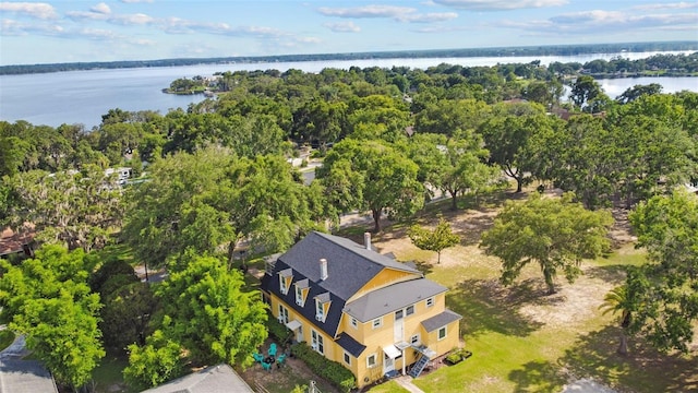 430 W Minnehaha Ave, Clermont, FL 34711 - drone / aerial view of a nearby body of water and a tree filled landscape