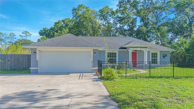 4911 NE 7th St, Ocala, FL 34470 - single story home featuring stucco siding, driveway, and a garage