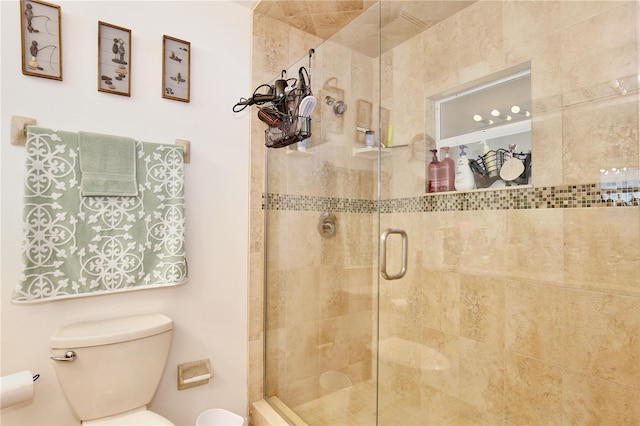 3415 Celena Cir, Saint Cloud, FL 34769 - full bathroom featuring toilet and a shower stall