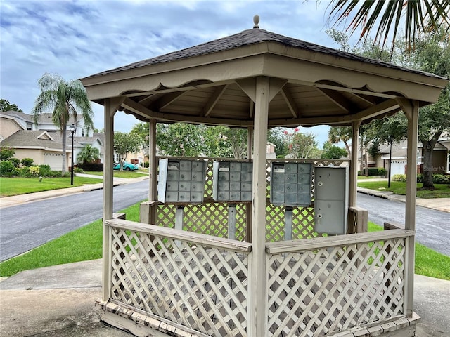 14558 Mandolin Dr, Orlando, FL 32837 - view of community with mail area, a gazebo, and a residential view