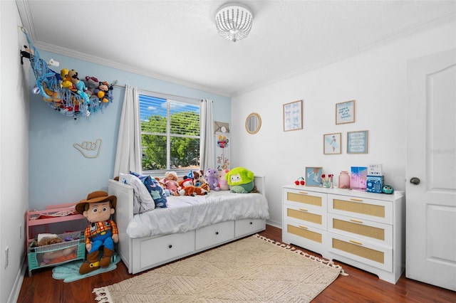 12978 SW 26th St, Miramar, FL 33027 - bedroom featuring ornamental molding and wood finished floors