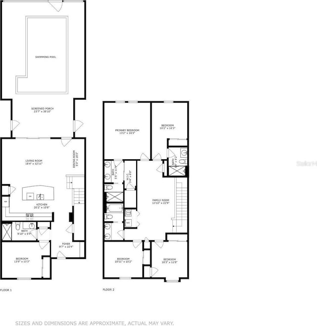 8806 Geneve Ct, Kissimmee, FL 34747 - view of property floor plan