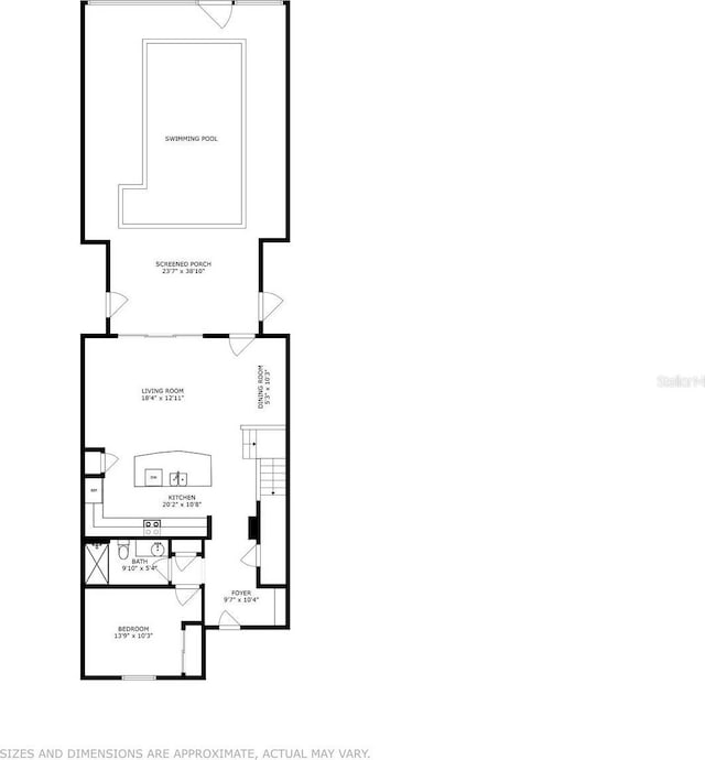 8806 Geneve Ct, Kissimmee, FL 34747 - view of home floor plan