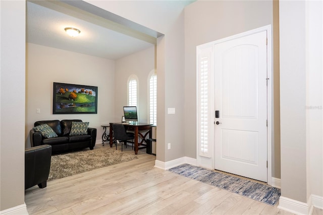 8066 Ludington Cir, Orlando, FL 32836 - entrance foyer featuring wood finished floors and baseboards