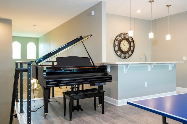 8066 Ludington Cir, Orlando, FL 32836 - miscellaneous room featuring wood finished floors and baseboards