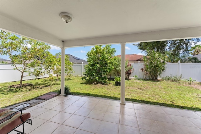 470 Cardinal Ct, Kissimmee, FL 34759 - fenced backyard with a patio