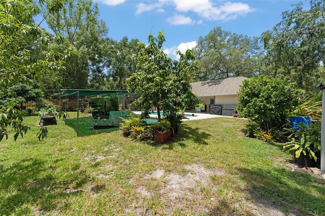 473 Burnt Tree Ln, Apopka, FL 32712 - view of yard with an outdoor pool
