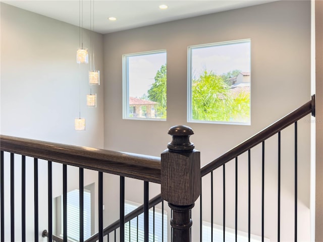 16210 Ravenna Ct, Montverde, FL 34756 - stairs featuring recessed lighting