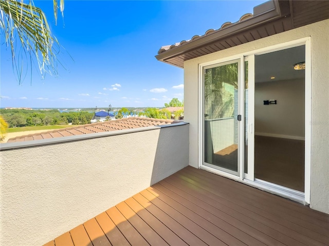 16210 Ravenna Ct, Montverde, FL 34756 - view of wooden deck