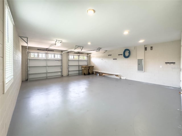 16210 Ravenna Ct, Montverde, FL 34756 - garage with electric panel and recessed lighting