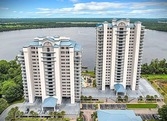 13415 Blue Heron Bch Unit 203, Orlando, FL 32821 - aerial view of a nearby body of water and apartment complex / building