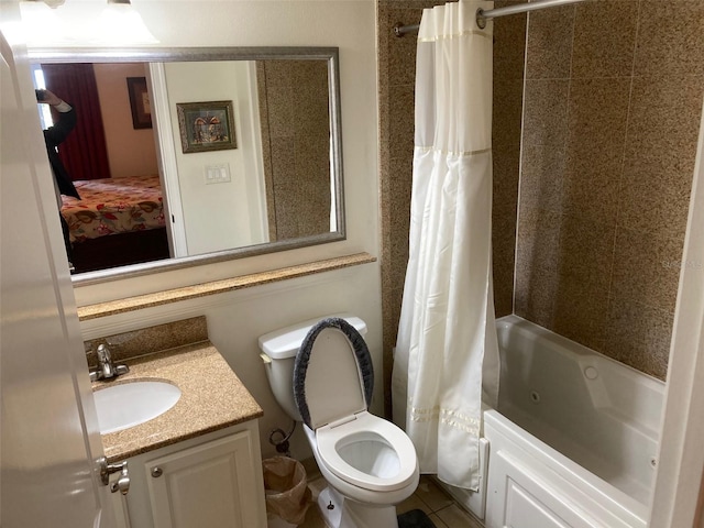 13415 Blue Heron Bch Unit 203, Orlando, FL 32821 - full bathroom with a combined bath / shower with jetted tub and vanity