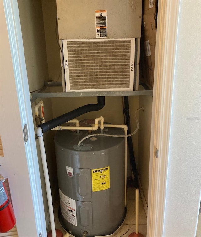 13415 Blue Heron Bch Unit 203, Orlando, FL 32821 - utility room with water heater