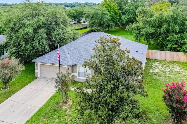 1113 Canopy Oaks Dr, Minneola, FL 34715 - view from above of property