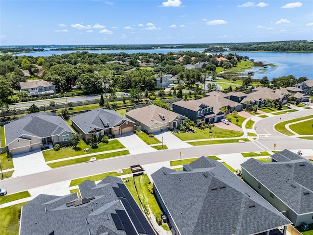 17290 Hickory Wind Dr, Clermont, FL 34711 - aerial view of residential area featuring a large body of water