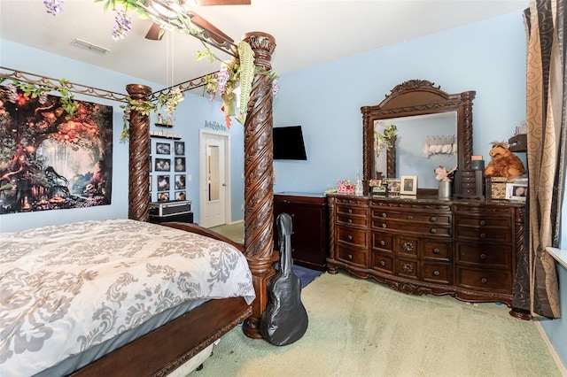 30308 Cheval St, Mount Dora, FL 32757 - bedroom with carpet floors and ceiling fan