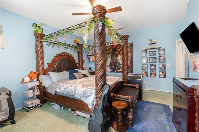 30308 Cheval St, Mount Dora, FL 32757 - bedroom featuring carpet flooring and a ceiling fan