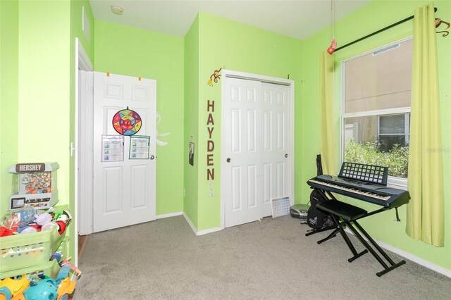 30308 Cheval St, Mount Dora, FL 32757 - living area with carpet flooring and baseboards