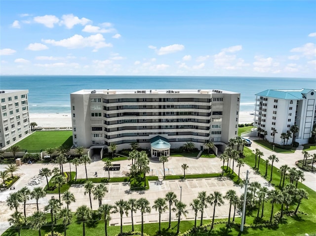4631 S Atlantic Ave Unit 8102, Port Orange, FL 32127 - drone / aerial view of apartment complex / building and a large body of water