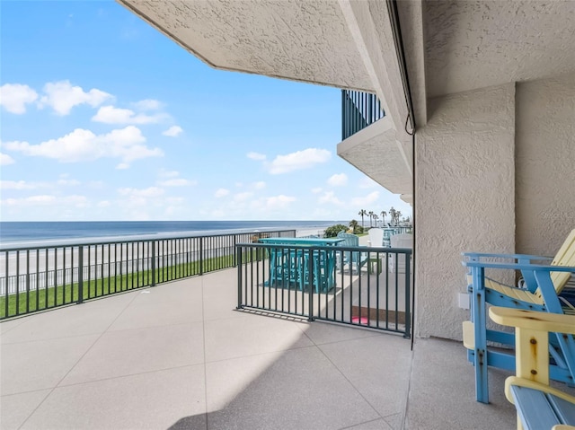 4631 S Atlantic Ave Unit 8102, Port Orange, FL 32127 - balcony featuring a water view
