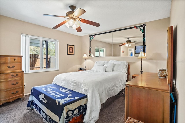 109 Woodfield Ct, Sanford, FL 32773 - bedroom with carpet and a ceiling fan