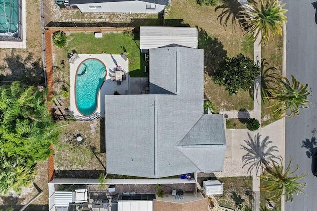 109 Woodfield Ct, Sanford, FL 32773 - drone / aerial view of a pool area